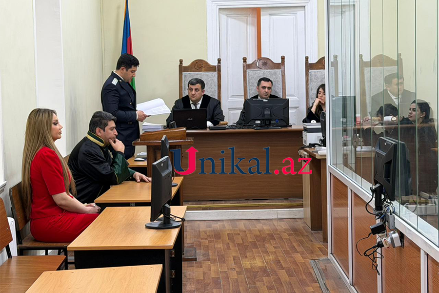 Müğənni Dəniz Əsədova hakim qarşısında - VİDEO (FOTO)